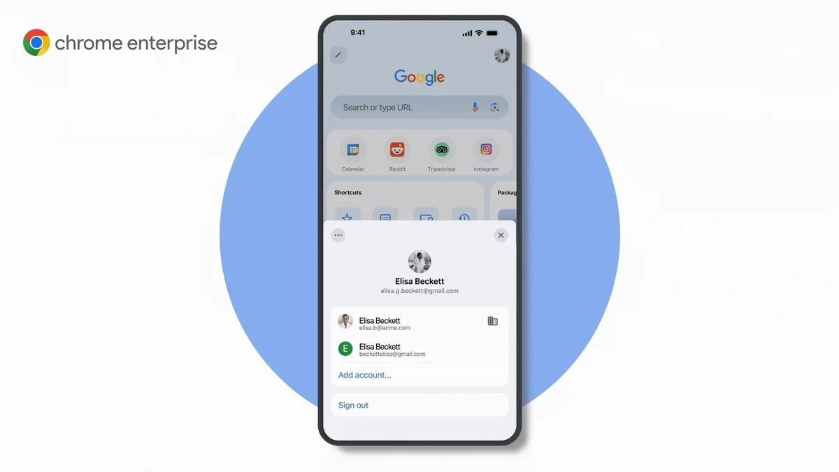 5 Fitur Baru Google Chrome iOS Bikin Akun Kerja dan Pribadi Lebih Aman